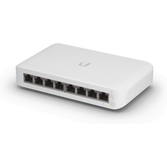 Коммутатор UBIQUITI UNIFI SWITCH LITE 8 POE USW-Lite-8-PoE