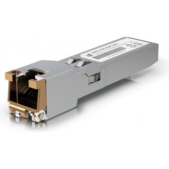 Модуль UBIQUITI SFP 10G — RJ-45 10/5/2,5 GBE UACC-CM-RJ45-MG Модуль UBIQUITI SFP 10G — RJ-45 10/5/2,5 GBE UACC-CM-RJ45-MG